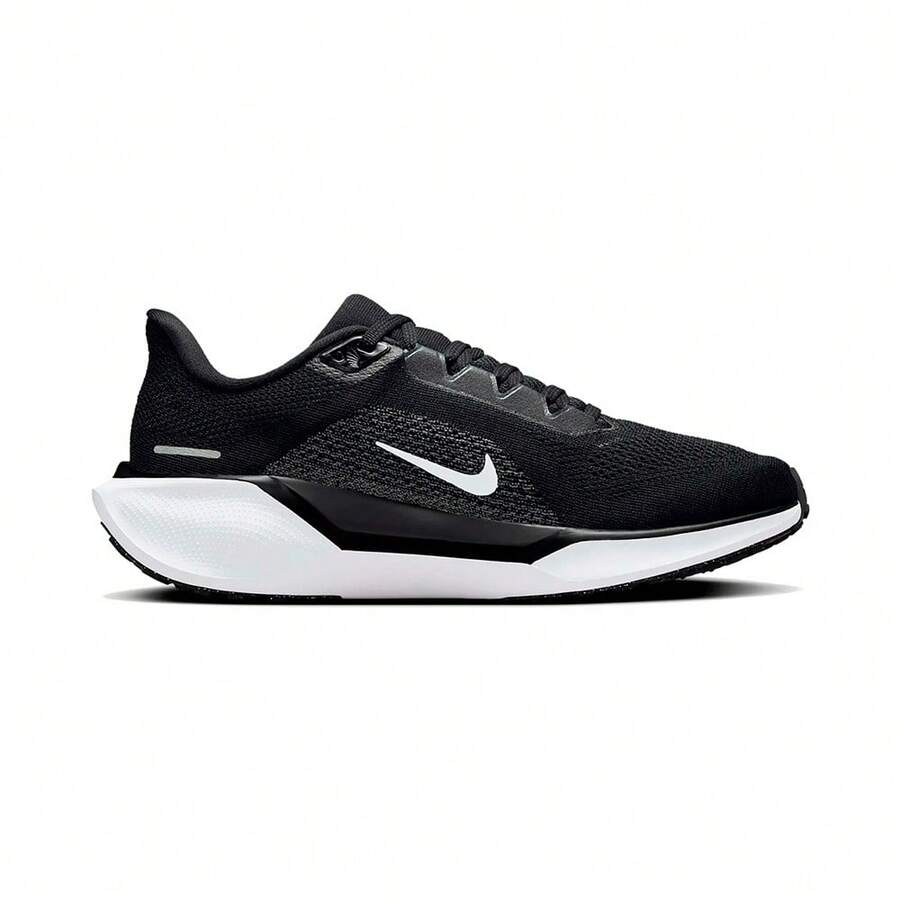 Nike 女士 Air Zoom Pegasus 41 休闲运动鞋，适合日常穿着 - 黑色/炭灰色/白色 - 查看 1