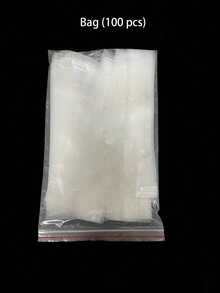 50Pcs-Long Ice Cream Bags For Vegetable/Juice, Puree, Ice Cream, Fruit Ice, Storage Bags That Can Be Sealed At Cold Temperatures, DIY Ice Cream Bags And Food Packaging Bags Gift Bags For Parties Kitchen, Disposable Lollipop Ice Bags  Crushed Ice Ice Bags Self-Sealing Transparent Lollipop Ice Bags - Transparent - View 13