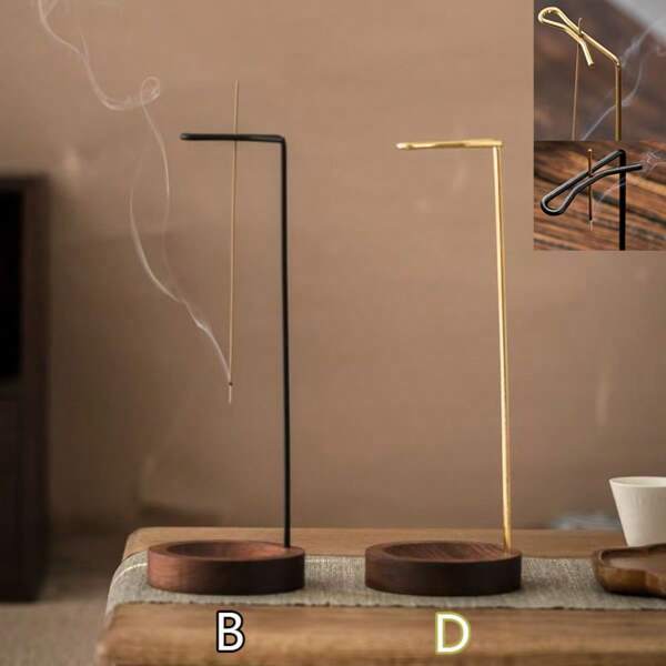 1 Peça Queimador de Incenso Suspenso, Suporte de Incenso de Linha Criativa para Aromaterapia e Meditação, Sala de Estar, Suporte de Incenso para Varetas, Quarto, Decoração do Escritório