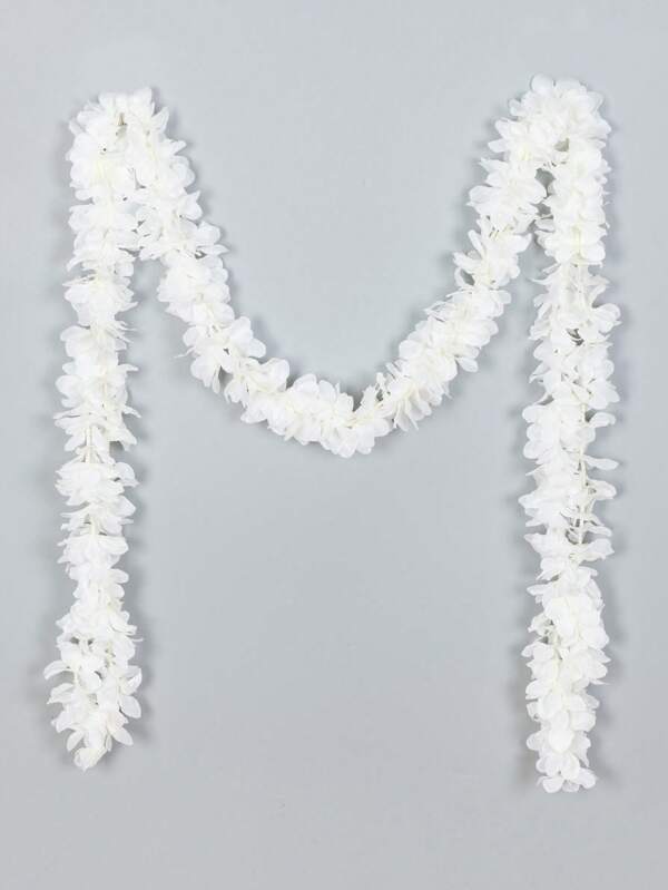 1/3/5 piezas de vid artificial de flor de cerezo bordada, decoración para el hogar de 2 metros, decoración de sitio de boda, decoración colgante para la pared del baño, decoración de jardín exterior, decoración de fiesta de cumpleaños, decoración del Día de San Valentín y Año Nuevo