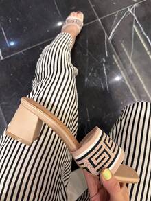 MULE Women's Thick-Soled Sandals, Minimalist And Practical Multifunctional - Apricot - View 3