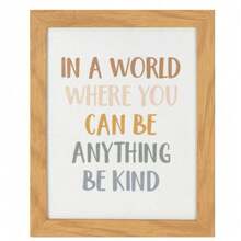 Inspirational Rainbow Canvas Framed Wall Art Decor Set Of 3 8" X 10"
