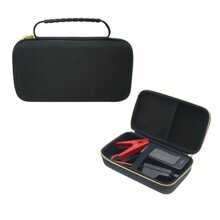 Caja de almacenamiento rígida portátil para arrancador de vehículos, organizador de batería de emergencia portátil para exteriores (solo caja de almacenamiento)