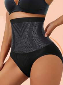 High Waist Non-Rolling Triangular Body Shaping Seamless Compression Yoga Pants, Sports Pants, Cycling Pants, Fitness Slimming Tights Gym Accessories For Belly Slimming Girdles, Lumbar Girdles For Belly Slimming Corset