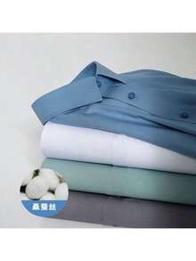 Men Shirts - Burgundy - View 6