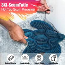 Entschäumer, Reinigungsmittel, Zubehör, Schwamm zum Entschäumen, wiederverwendbar für Spa, Schwimmbad Reinigung, Ölabsorber Entschäumer um das Wasser sauber zu halten