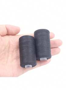 2/4/8Pcs 500M Sewing Thread Polyester Thread Black White Strong Sewing Threads Sewing Spools Polyester For Hand Machine - Multicolor - View 5