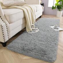 1pc Rug, Area Rug, Living Room Bedroom Rug, Room Decor, Solid Color Soft Modern Indoor Large Shaggy Rug For Bedroom Living Room Dorm Kids Room, Halloween Gift, Bedroom Decor, Home Decorative Non-Slip Plush Fluffy Area Rugs Girl Pink Comfy Floor Carpet