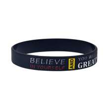 3pcs Sport Accessories Set,Motivational Silicone Volleyball Bracelets With Custom Inspirational Quotes,Durable Non Slip Grip Wristbands For Team Training,Competition Games And Fan Support - Multicolor - View 7