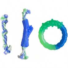 Outward Hound Cutie  Hedgehog Dental Dog Chew Toy, Blue - Puppy Orka Multi - Xem 9