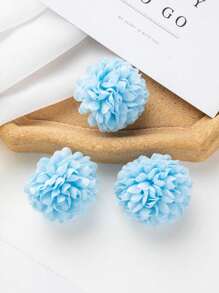 10/30PCS Artificial Hydrangea, Ping Pong Ball & Chrysanthemum Flowers DIY Gift Box Decor, Wreath Materials, Wedding Decoration, Bride Bridesmaid Corsage Supplies,Fall Decor,Autumn