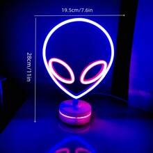 1 pieza Letrero de neón decorativo de pared para bar, luz LED con pilas o alimentación USB con diseño de jarra de cerveza, copa de cóctel, jarra de cerveza, letrero de neón de bar para habitación, dormitorio, decoración de bar