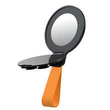 1 件多功能吸盘磁性手机支架（镜面版）、防掉落手机支架、兼容多部手机、带反光镜支架、防滑支架、防掉落支架、带化妆镜手机支架、摄影支架、自拍支架、磁性支架、车载支架、镜头支架、硅胶支架、可放置在平面上、粘附在瓷砖等光滑表面上、玻璃兼容 、Android 手机、生日、家人、朋友手机配件的礼物