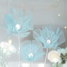 1 Peça Flor de Seda com 50cm, Decoração de Casamento, Festa, Exterior, Férias, Decoração de Jardim Externo, Noiva, Festa de Solteiro, Decoração de Janela de Hotel