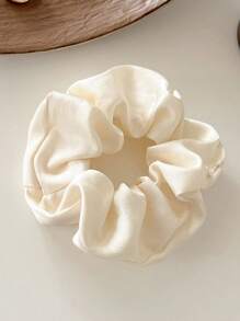 3/5/7pcs Solid Color Minimalist Scrunchie - Elegant & Versatile Hair Tie For Women, High-End Ponytail Holder For Everyday Styling, Hair Accessory ,Hair Accessories, Scrunchy Hair Ties