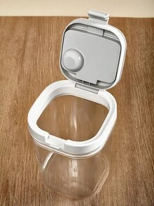 Portable Baby Solid Food Powder Milk Formula Container, Large Capacity Airtight Seal Canister, Silicone Magnetic Spoon, Suitable For Travel & Outdoor, Wide Mouth Easy To Clean, Home Condiment/Grain Storage - Multicolor - View 4