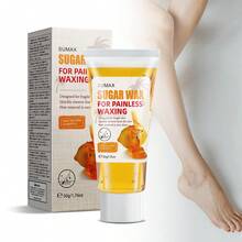 买一送一，2块天然柠檬脱毛蜡，适用于身体、腋下、腿部和手臂脱毛，温和不刺激。