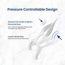 Oral-B Oral B Glide Dental Floss Picks, GumCare, 30 Count, Pack Of 3 - White - View 8