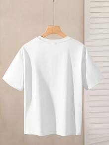 4-15 years old boys' T-shirts + cotton T-shirts + shipped from Mexico + high-quality breathable fabric + sporty short-sleeve round-neck casual boys' T-shirts + boys' summer round-neck short-sleeve T-shirts cotton printed tops Car - Blanco - Ver 3