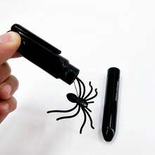 Prank Spider Pen - Invisible Spider Pen - Creative Funny Spider Pen Gag - Prank Neutral Pen Toy - Magic Prop - Party Gag Supplies - Multicolor - View 9