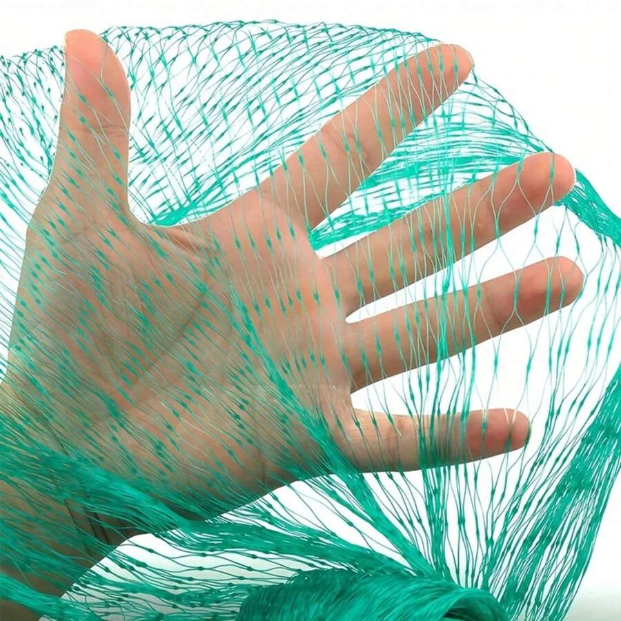 Red anti pájaros para estanque, red de protección para piscina, malla para jardín, plantas, árboles frutales, verduras, trampas para flores, red de protección contra plagas - Verde - Ver 1