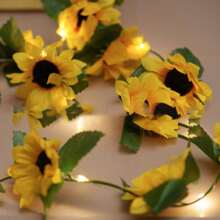 Simulation, Sunflower, Decoration, High Beauty, Room, Vine, Flower, Indoor, Outdoor, Atmosphere Light