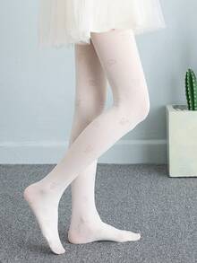 1 pieza Mallas de unicolor para niña, adecuadas para baile o uso diario - Multicolor - Ver 17