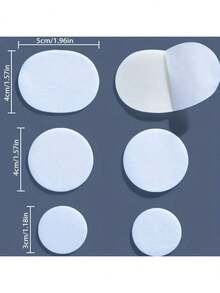 6pcs Self-Adhesive Sneaker Repair Patches, Mesh Repair Kit, Suitable For Sneaker Upper And Lining Repair, Scratch-Resistant, Fixes Tears And Wear - Multicolor - View 6