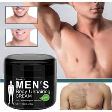 Fumorry 120g Men's Hair Removal Cream - Gentle, Non-Irritating, Rapid Action On Face, Legs, Armpits, Arms, No Trace Or Blackhead Left