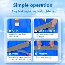 Leak Repairing Artifact, Rust Prevention, Corrosion Prevention, Water Leakage Prevention, Strong Anti-Aging Ability, Suitable For Factory Roofs, Iron Sheet Surfaces, Containers, Etc