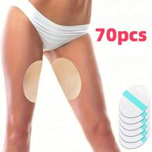 70pcs Unisex Anti-Chafing Thigh Bands - Ultra Thin, Invisible Body Tape For Summer, Yoga, Running And Thigh Rub Protection - Self-Adhesive, Suitable For Plus Size