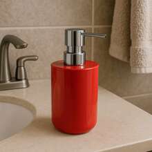 Well Home“Inagua”紅色壓克力皂液器。 24/72 小時內免費送貨。 - 紅色 - 查看 4