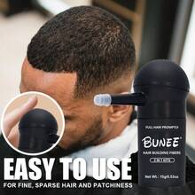 BUNEE 15g Fiber Powder + Spray Head Combo Set - Convenient Physical Hair Volumizing, Styling Hair Density Treatment - Multicolor - View 2