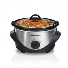 Olla de Lenta Cocción 3.8 Litros Hamilton Beach 33141 - Tipo de Enchufe B USA (110-127V) - Ver 2