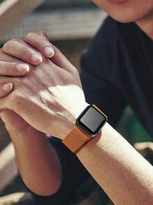 Pulseira de Relógio de Nylon Compatível com Apple Band, Macia, Respirável e Elástica, Pulseira de Relógio de Nylon Esportiva Compatível com Apple Watch 38/40/41/42/44/45/46/49mm, Pulseira de Relógio Compatível com Apple Watch Ultra/11/10/9/8/7/5/6/4/3/Se, Pulseiras de Relógio Masculinas e Femininas, Ajuste o Comprimento à Mão, Fácil de Usar