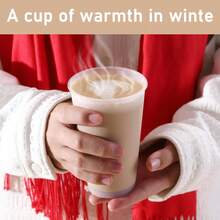 SAEIV 50/100 Pieces Of High-Quality Cold Drink Cups, Reusable Plastic Cups, Perfect For Parties And Events! - Transparent Plastic Cup 100pcs - View 5