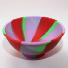 1/5/10 Piezas Recipientes de silicona para el hogar, boles y tarros, 67 mm de diámetro, accesorios para fumar tabaco y hierbas de varios colores, tarros de almacenamiento mini, recipientes de almacenamiento para la cocina