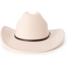 Classic Western Felt Cowboy Hat With Wide Brim For Outdoor Use - 1 Pack Style 2: Beige - View 4