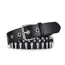 1 Piece Of Rivet Punk Belt, PU Leather Bullet Belt, Fashionable Clown Punk Style Bullet Belt, New Men's And Women's Personalized Decorative Belt. Suitable For Summer, School, Autumn, Christmas, Valentine's Day. Belt Size: Length With Buckle - Multicolor - View 6