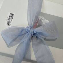 1 pezzo di nastro in chiffon con paillettes da 60D, fiocco vintage per torte, profumo di fiori, decorazione per matrimoni, confezione di biglietti, nastro in fibra di poliestere dal tocco lussuoso per decorazione di scatole regalo, disponibile in più colori - Multicolore - Visualizzare 17