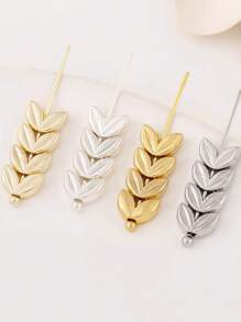 30 piezas, Set para ensamblar aretes de trigo. Perfecto para que las damas hagan aretes, collares, pulseras, llaveros, accesorios para el cabello, piezas decorativas. Haz tus propias joyas especiales para damas. Manualidades, accesorios.