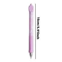 4pcs/Set Butterfly Series Twist Answer Ballpoint Pen, 0.5mm Black Exam Release Rollerball Pen, ABCD Answer Output, Reject Indecision, School & Office Writing Supplies School Supplies,Back To School