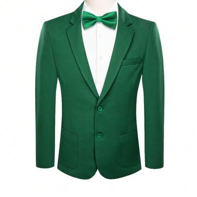 Local Delivery-Sleeve Party Dinner Blue Yellow Floral Tuxedo Suit Jacket Wedding Green Hat Festival,Stylish Mens Blazer One Button Prom Fit Long