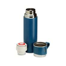Garrafa Térmica 500ml Com Kit 3 Xícara Café Chá Bebida - Azul - Visão 3