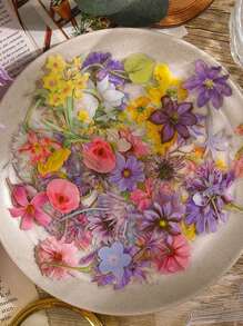 20PCS Botanical Specimen Creative Bookmarks - Clear Bookmarks Handmade DIY Dried Flower Bookmarks - Bookmarks Page Markers - For Students Teachers Classrooms Home Offices Reading Supplies Back To School - Perfect Holiday Gift!