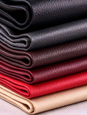 1.6米宽PVC仿皮面料，压花小荔枝纹，适用于汽车脚垫、座垫、沙发装饰