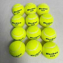 Bóng tennis bằng polyester kín khí, đàn hồi cao, bền, chống mài mòn, thích hợp cho luyện tập và thi đấu. - Nhiều màu - Xem 6