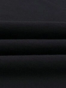 Men's GRETSCH Graphic Short-Sleeve T-Shirt - Casual Summer Cotton Blend Tee With Black Geometric Design, Machine Washable, Round Neck, Lightweight & Breathable For Casual Attire - màu đen - Xem 3