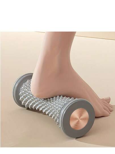 1pc Plantar Fascia Foot Massager, Flat Feet Roller Trainer, Home Use Foot Massager, For Yoga, Fitness And Arch Training -Able And Efficient Home Use Foot Massager For Exercise