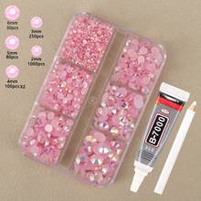 Kit de pegamento transparente para joyería B7000 de 9ml con bolígrafo para resina y rhinestones, adhesivo resistente al agua y de uso múltiple para resina epoxi, manualidades de joyería, rhinestones, fundas de teléfono, zapatos y decoración de uñas